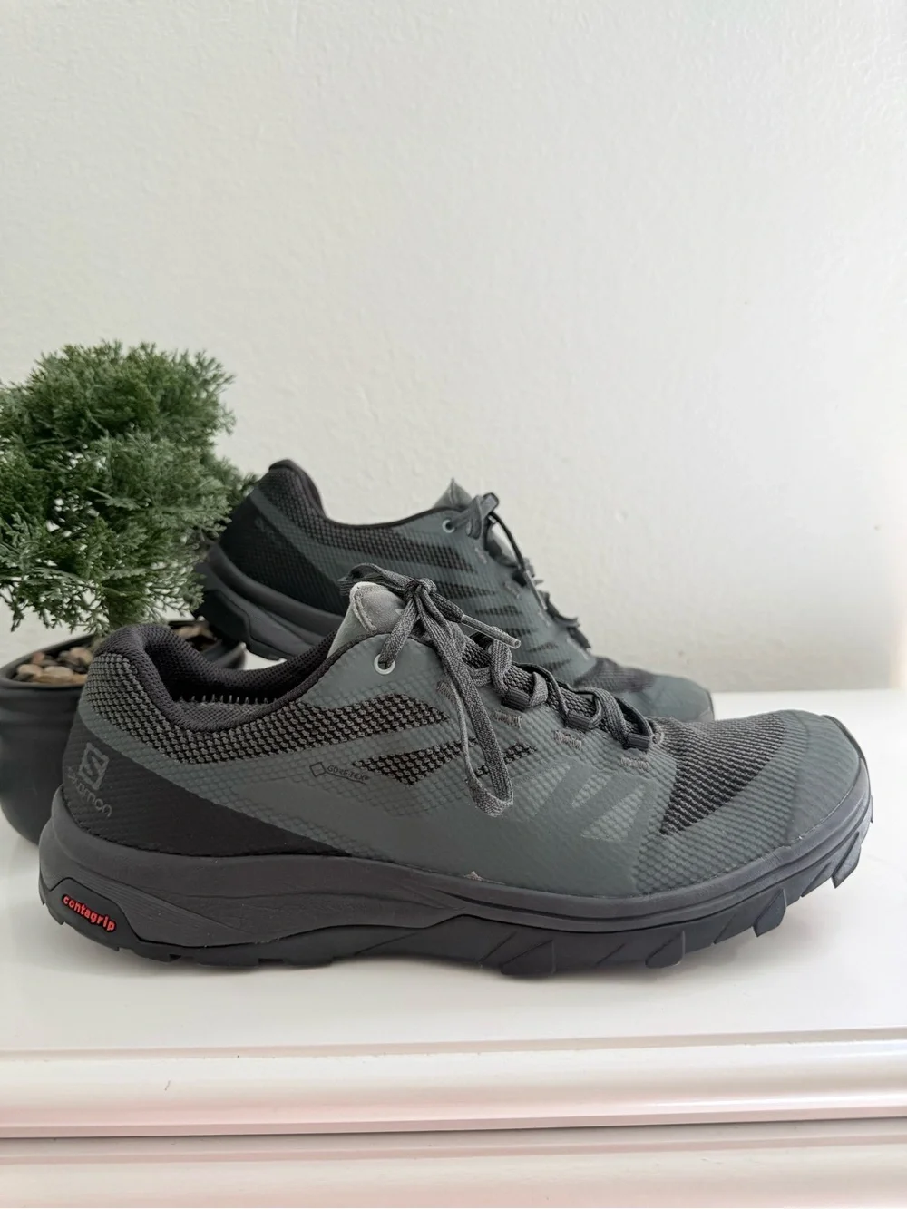 Salomon | Shoes | Salomon Outline Gtx Men Size 15 Dark Gray 